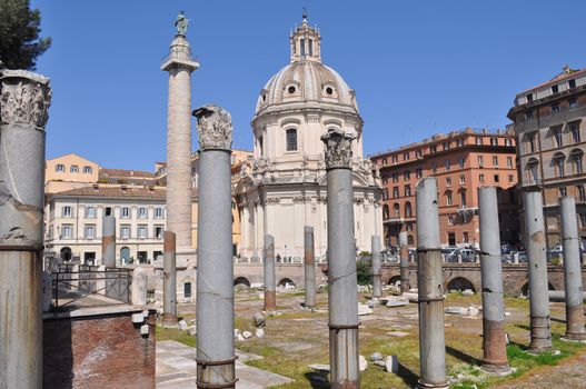 Trajan's Market (Mercati Traianei) in Rome, Italy