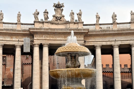 Basilica church of Saint Peter (San Pietro), Rome, Italy