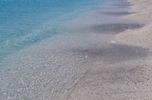 The Stintino beach in Sassari, Sardinia, Italy