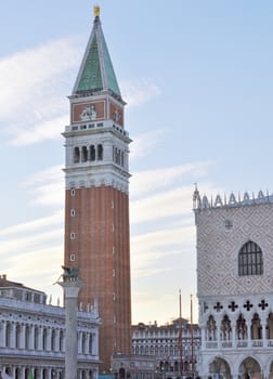 San Marco church square in Venice (Venezia), Italy