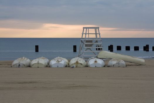 North Avenue Beach - early morning.