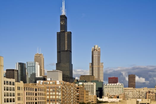 Panorama of South Loop - Chicago, IL.