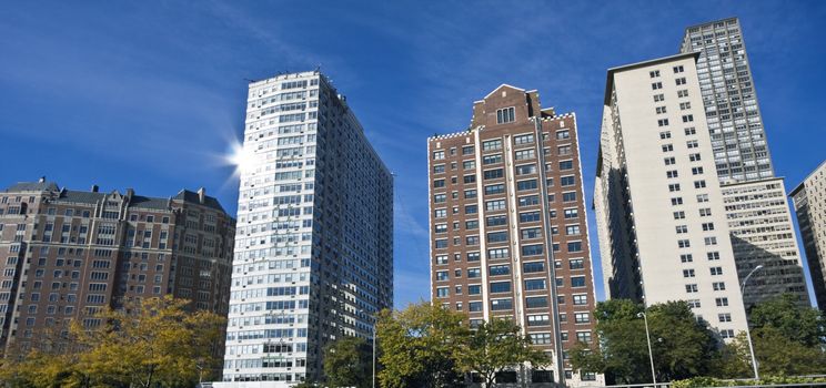 Apartaments along Lake Shore Drive - Chicago, IL.