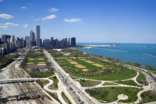 Grant Park in Chicago, IL.