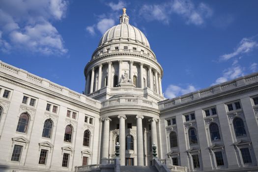 State Capitol of Wisconsin in Madison.