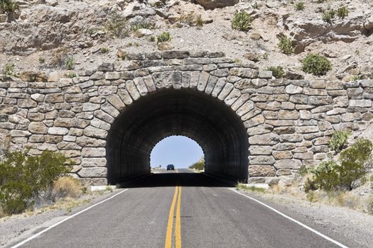 Tunnel in Big Bend National Park, NM.