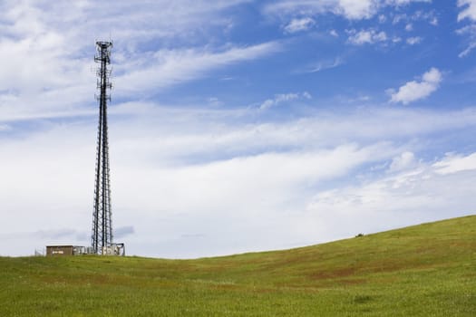 Lattice Tower on the hill