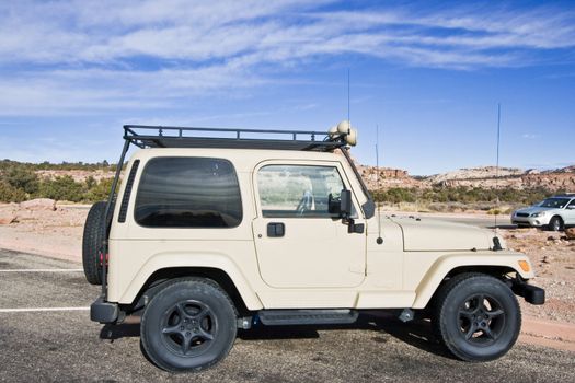 Transporting portable homes - New Mexico.