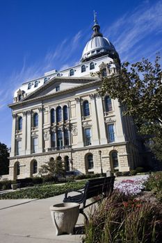 State Capitol of Illinois in Springfield.