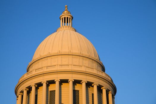 State Capitol ofArkansas in Little Rock.