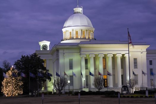 State Capitol of Alabama in Montgomery.