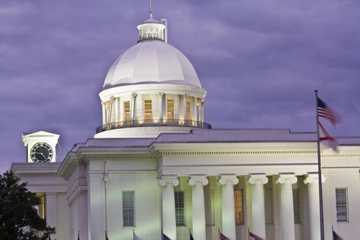 State Capitol of Alabama in Montgomery.