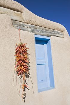 House in Taos, New Mexico.