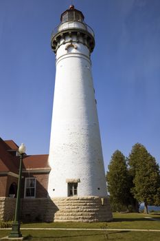 Seul Choix Point Lighthouse in Michigan