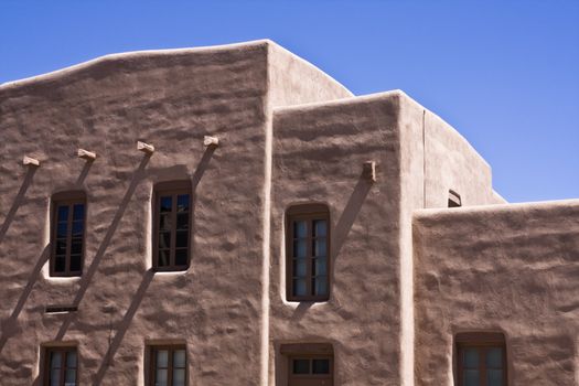 Building in Santa Fe, New Mexico.