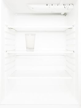 One Glass of Milk in the fridge