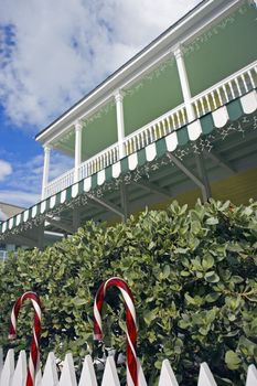 Christmass time in Key West - Florida, USA.