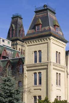 Old Adminiastration building in Milwaukee, Wisconsin.