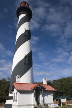 Lighthouse in St. Augustine, Florida.
