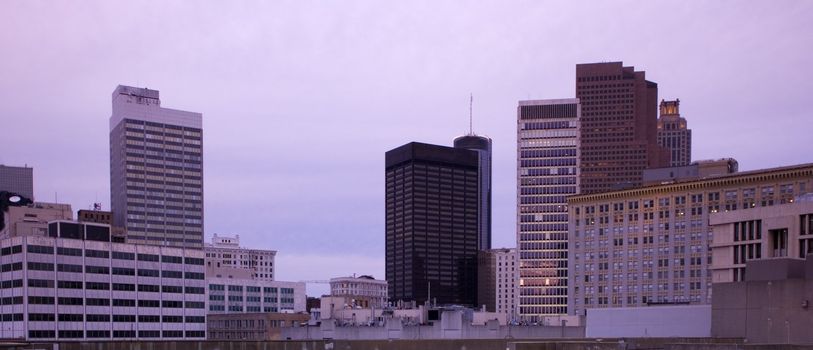 Atlanta, Georgia - panorama of downtown.