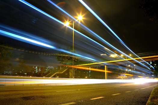highway at night