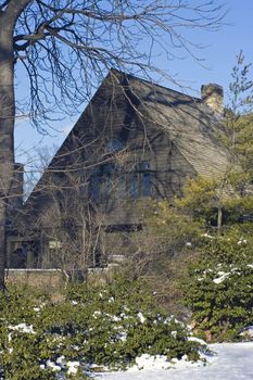 Frank Lloyd's house in Oak Park, Il.