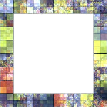 An image of a nice frame of colored squares