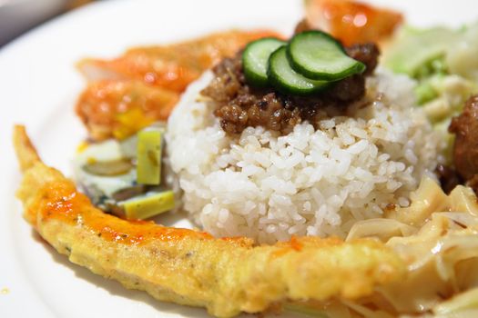 meal of rice
