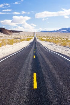 road, Death Valley National Park, California, USA