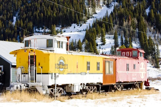 waggons, Silverton, Colorado, USA