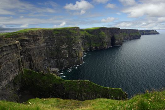 The Cliffs of Moher in the republic of Ireland.
