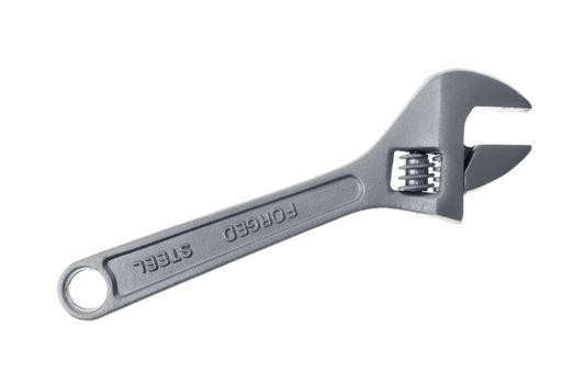 Wrench isolated on a white background.