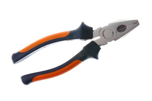 Pliers isolated on white background.