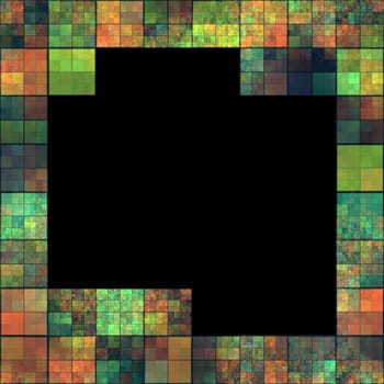 An image of a nice frame of colored squares