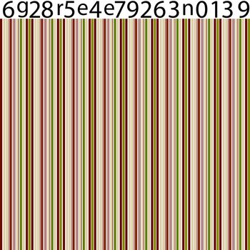 bar code green stripes, abstract texture; vector art illustration