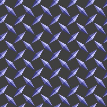 diamond plate pattern, abstract seamless texture; vector art illustration