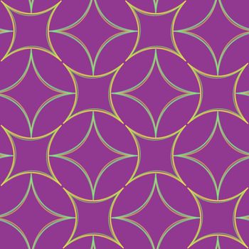 geometric abstract seamless pattern extended, vector art illustration