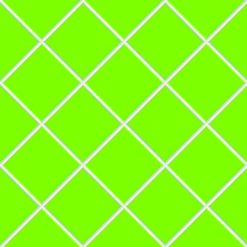 green seamless ceramic tiles, abstract texture; vector art illustration