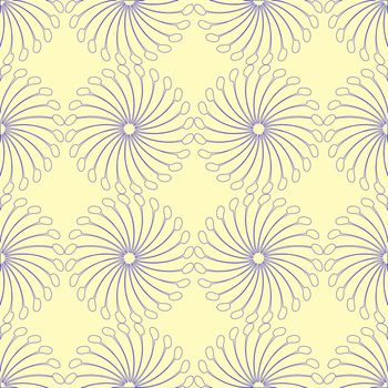 interesting blue seamless pattern, abstract texture; vector art illustration