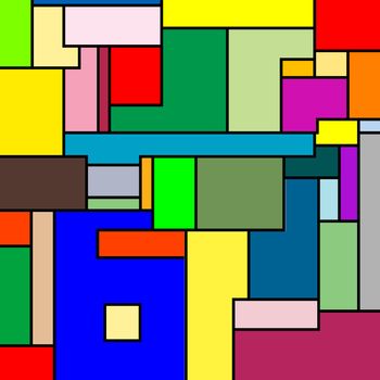 mondrian texture, vector art illustration; more textures in my gallery