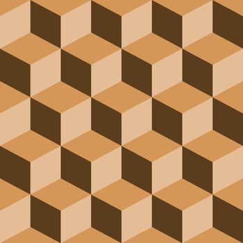 psychedelic pattern mixed brown, vector art illustration