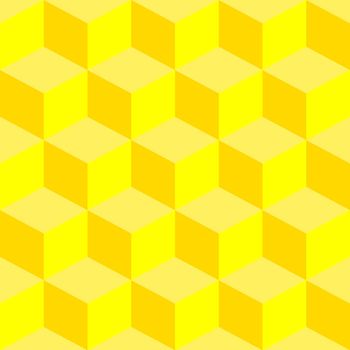 psychedelic pattern mixed yellow, vector art illustration