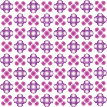 purple bubbles seamless texture, vector art illustration