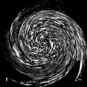 retro spiral black and white, vector art illustration; more textures in my gallery