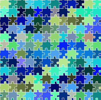 seamless puzzle texture, abstract art illustration