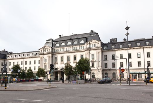 The central train station of Stockholm, Sweden