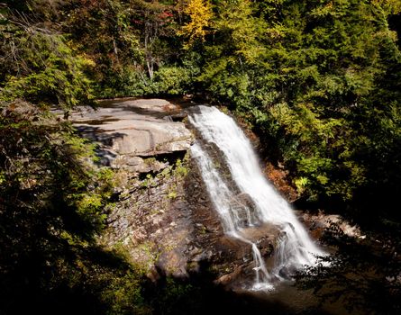 Muddy Creek falls in Swallow Falls State Park in Maryland USA