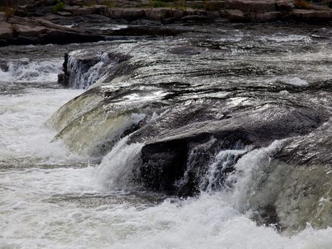 Ohiopyle in Pennsylvania on the Youghiogheny river in early fall
