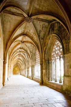 Royal cloister of Santa Maria da Vitoria Monastery, Batalha, Estremadura, Portugal