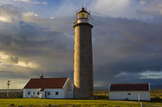 lighthouse, Lista, Norway
